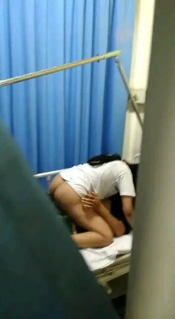 Horny Nurse Riding on Patients Dick in Hospital Secretly Recorded