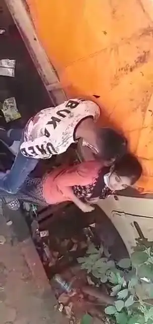 Naughty Couple Meet on Street