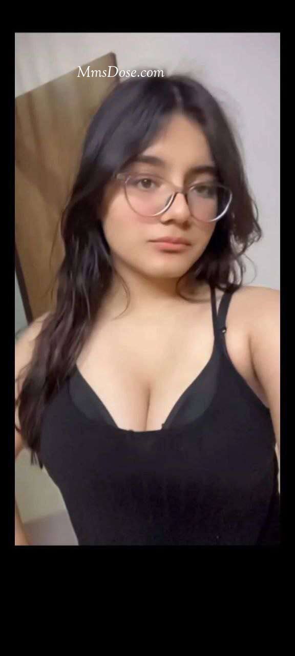 Cute Innocent Face Glasses Girl Showing her Wild Side (3)