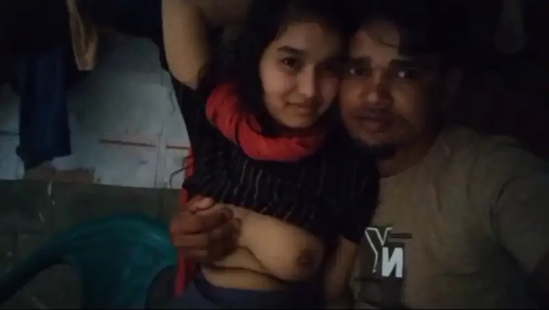 Indian Couple Having Fun