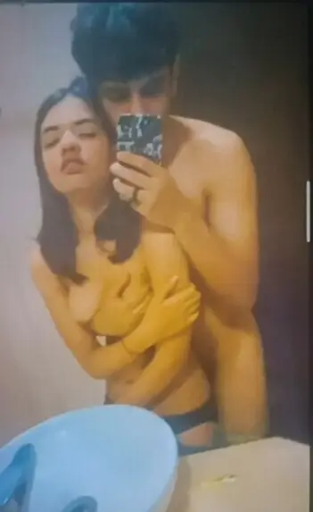 Young Couple Enjoying in Hotel